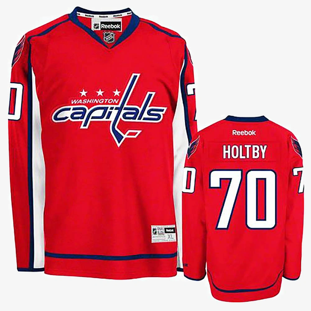 Braden Holtby Washington Capitals Red Home Jersey