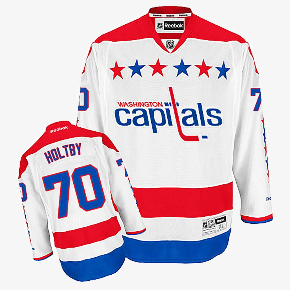 Women's Braden Holtby Washington Capitals White Alternate Jersey