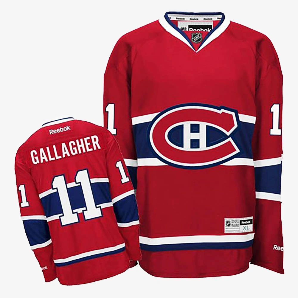 Brendan Gallagher Montreal Canadiens Red Home Jersey