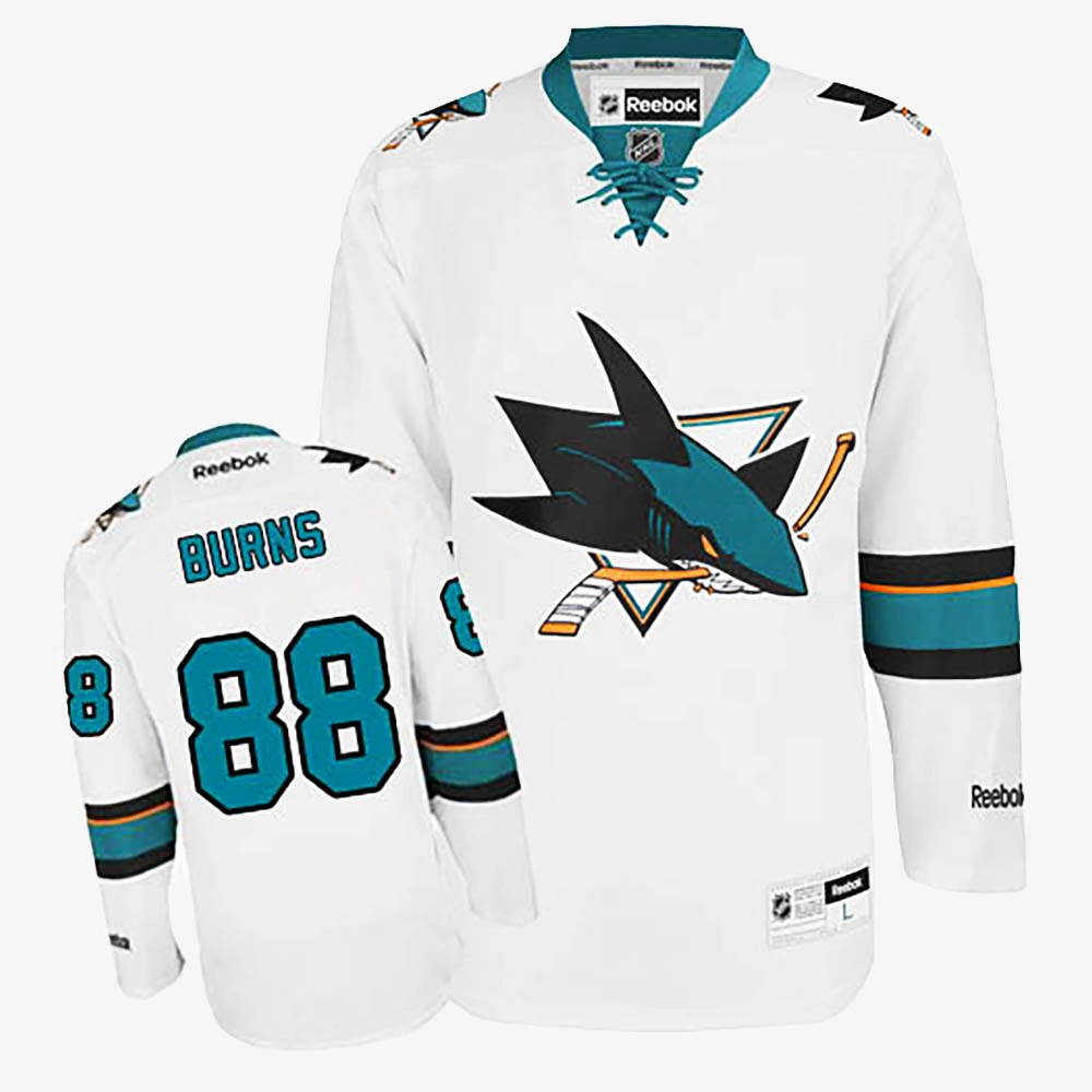 Brent Burns San Jose Sharks White Away Jersey