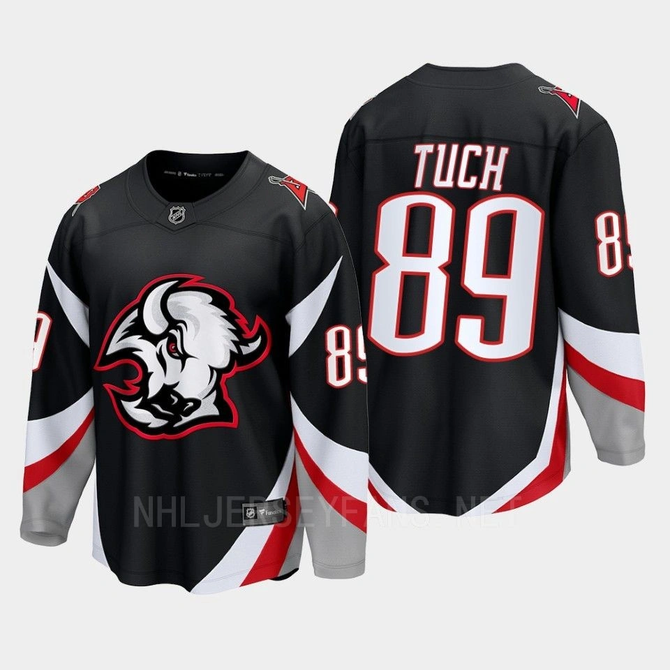 Alex Tuch Buffalo Sabres 2022-23 Goathead Third Premier Breakaway Player Black Jersey