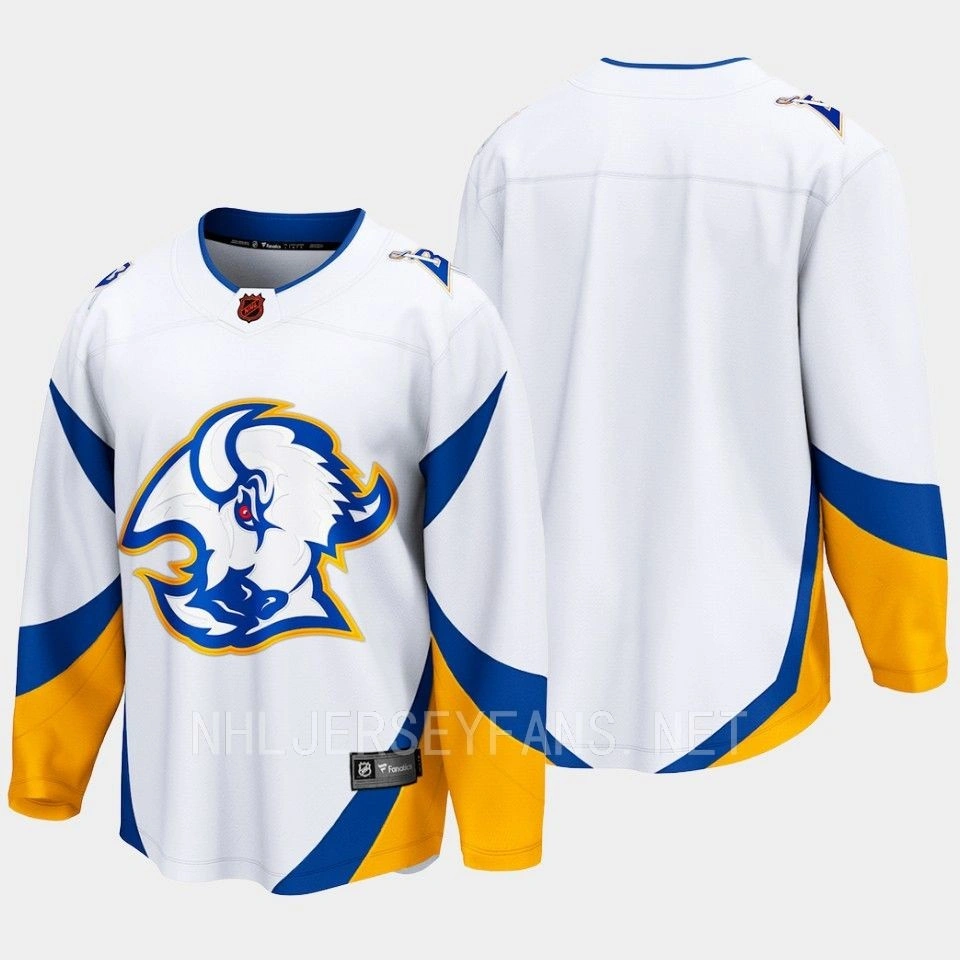 Buffalo Sabres Blank 2022 Special Edition 2.0 White # Jersey Breakaway
