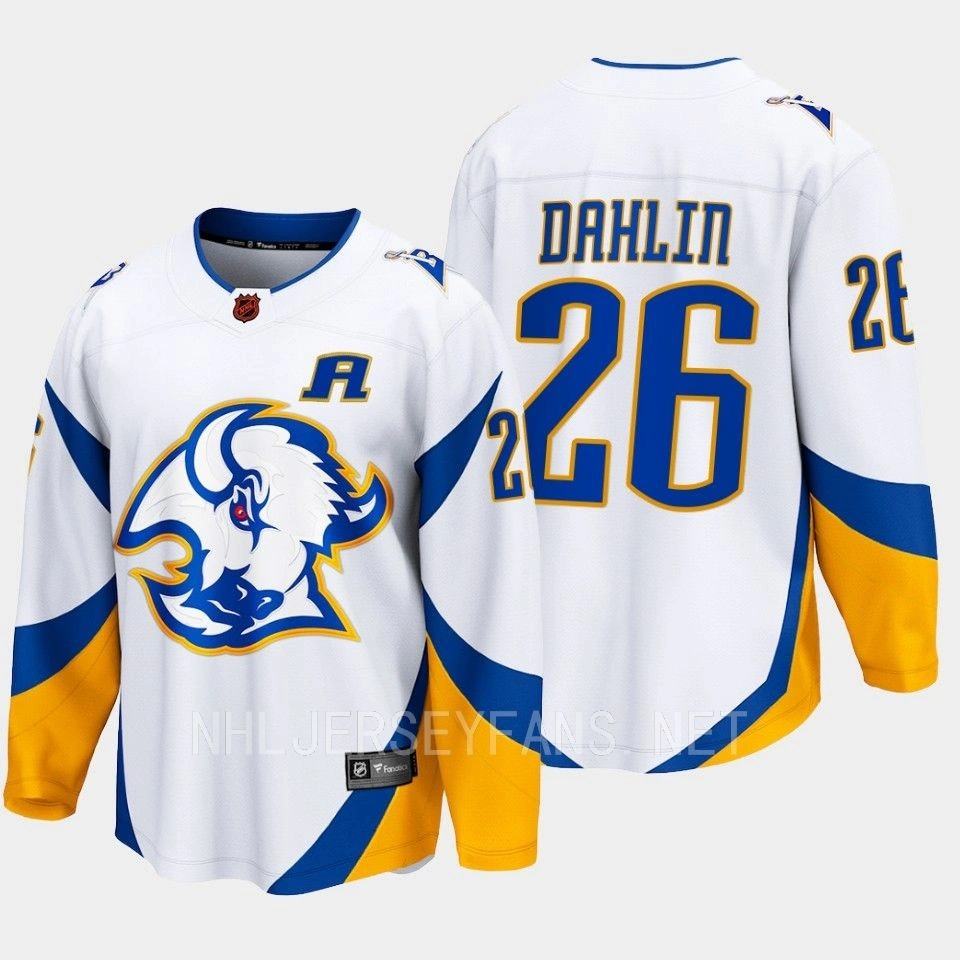 Buffalo Sabres Rasmus Dahlin 2022 Special Edition 2.0 White #26 Jersey Breakaway