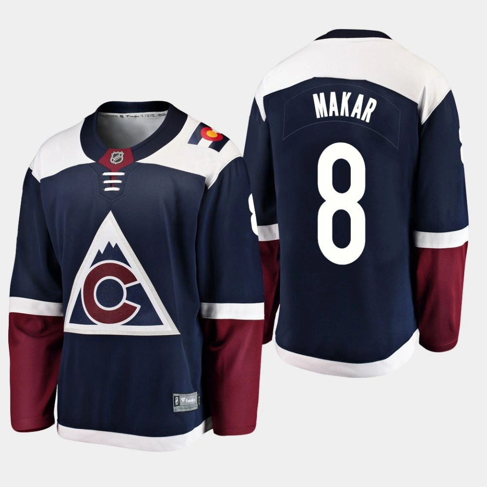 Women's Colorado Avalanche Cale Makar #8 Alternate Blue Breakaway Player Jersey Women's Colorado Avalanche Cale Makar #8 Alternate Blue Breakaway Player Jersey