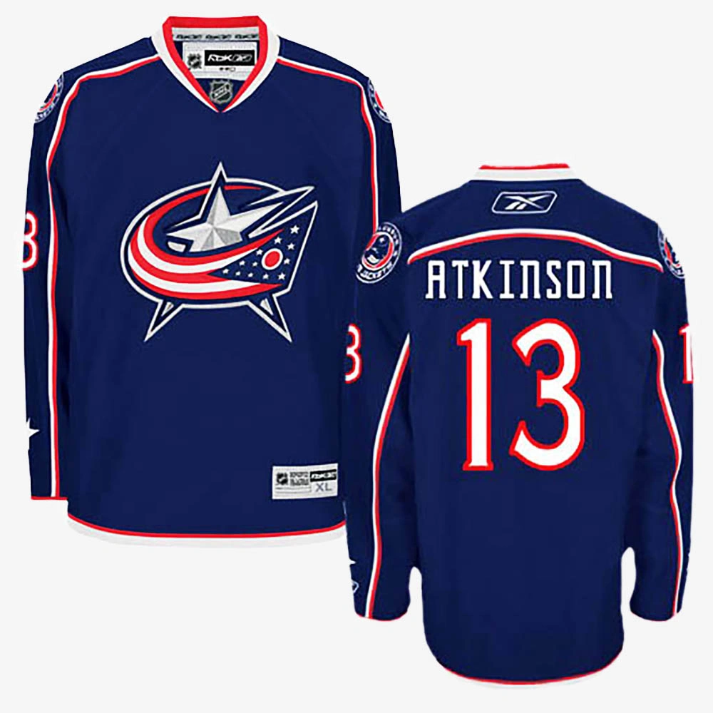 Cam Atkinson Columbus Blue Jackets Navy Blue Home Jersey