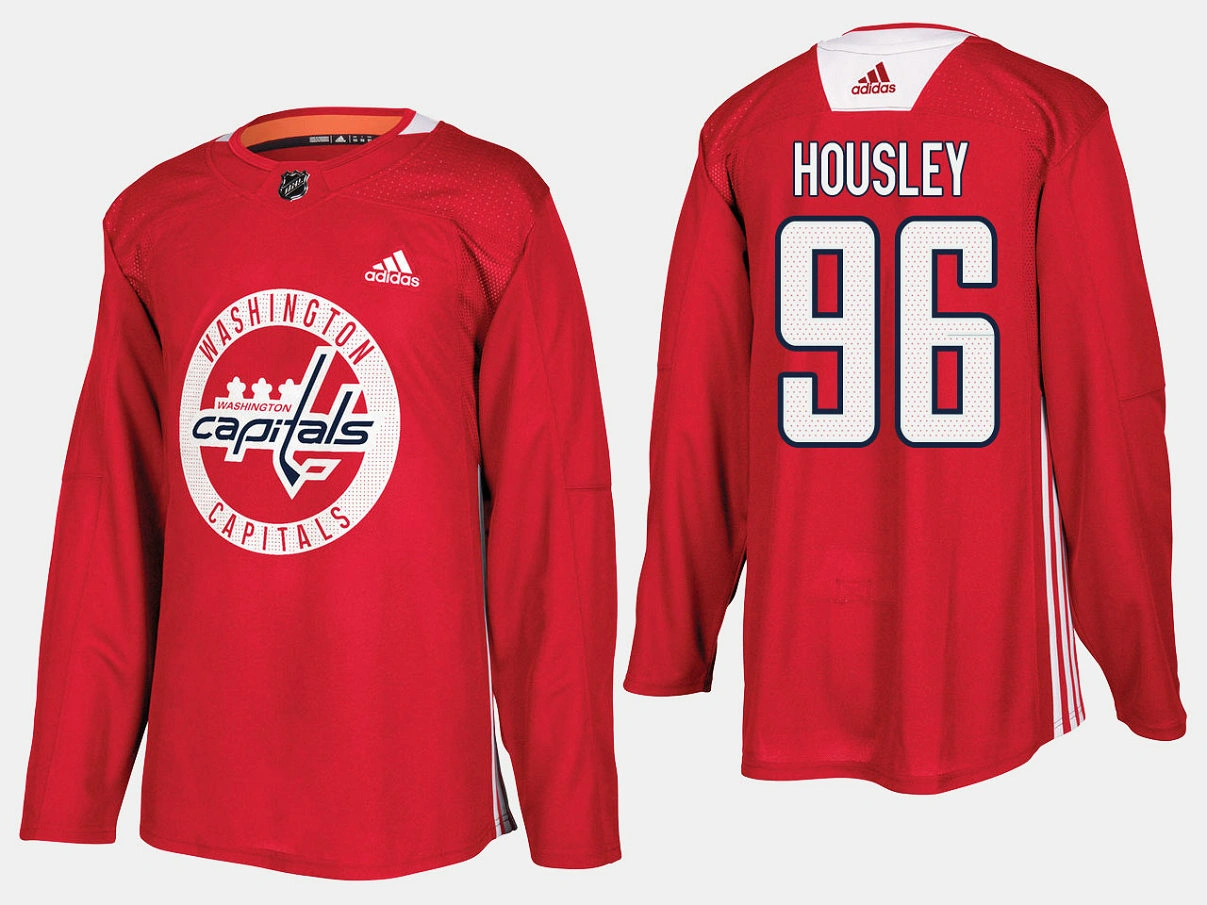 Washington Capitals #96 Retired Phil Housley Home Adidas Practice Player Red Jersey Washington Capitals #96 Retired Phil Housley Home Adidas Practice Player Red Jersey