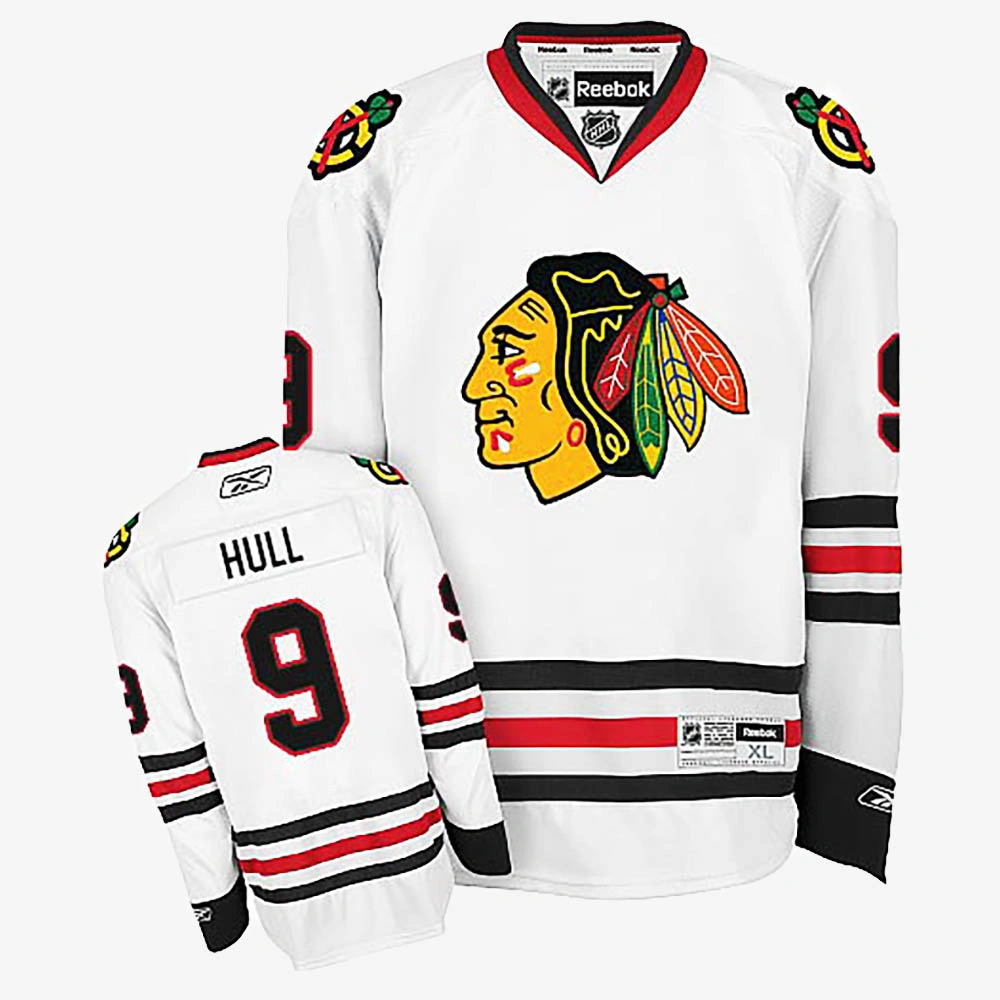 Bobby Hull Chicago Blackhawks White Away Jersey Bobby Hull Chicago Blackhawks White Away Jersey