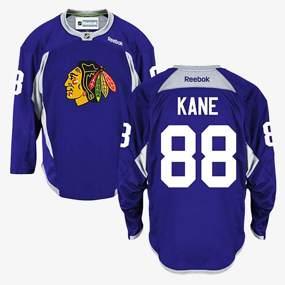 Women's Patrick Kane Chicago Blackhawks Purple Practice Jersey