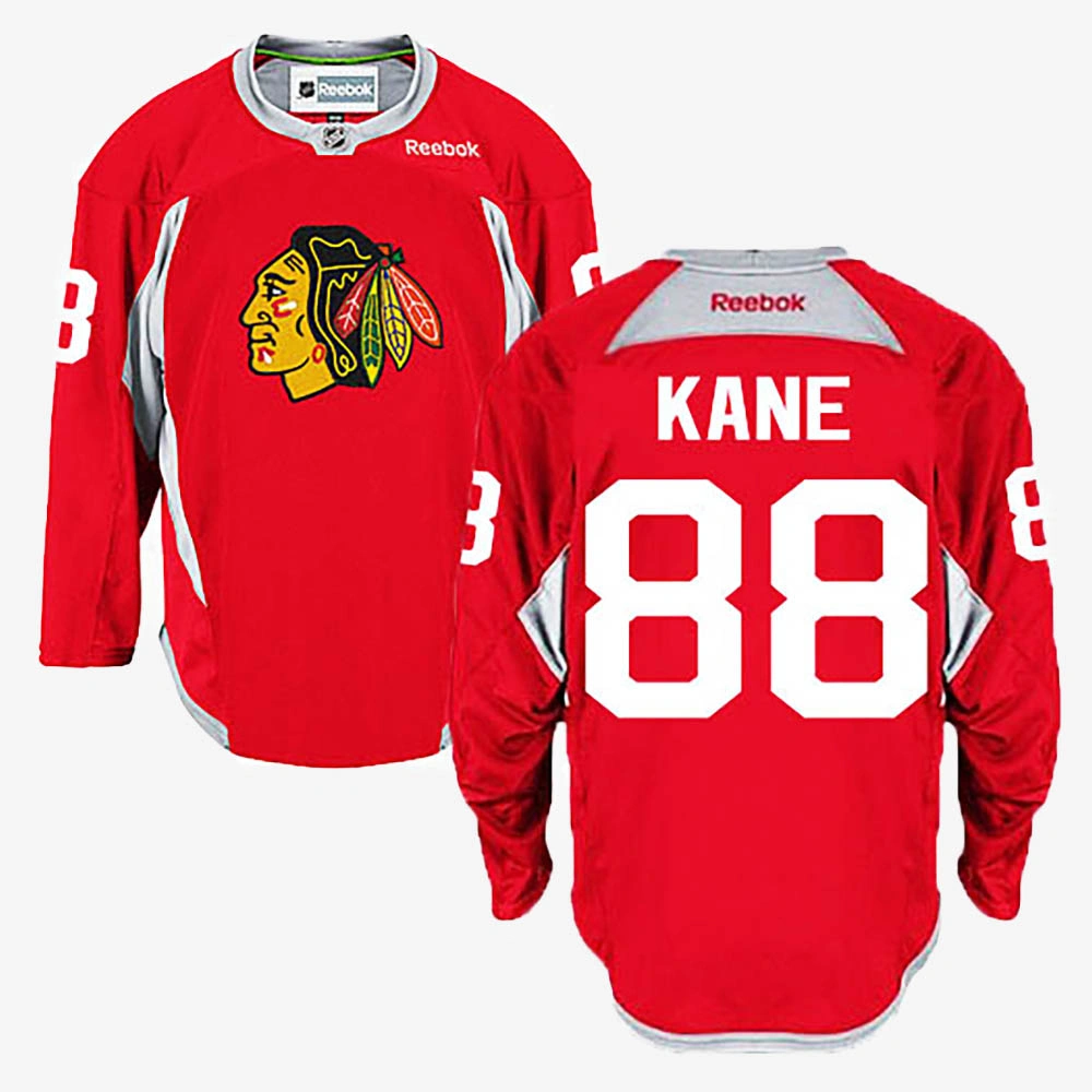 Patrick Kane Chicago Blackhawks Red Practice Jersey