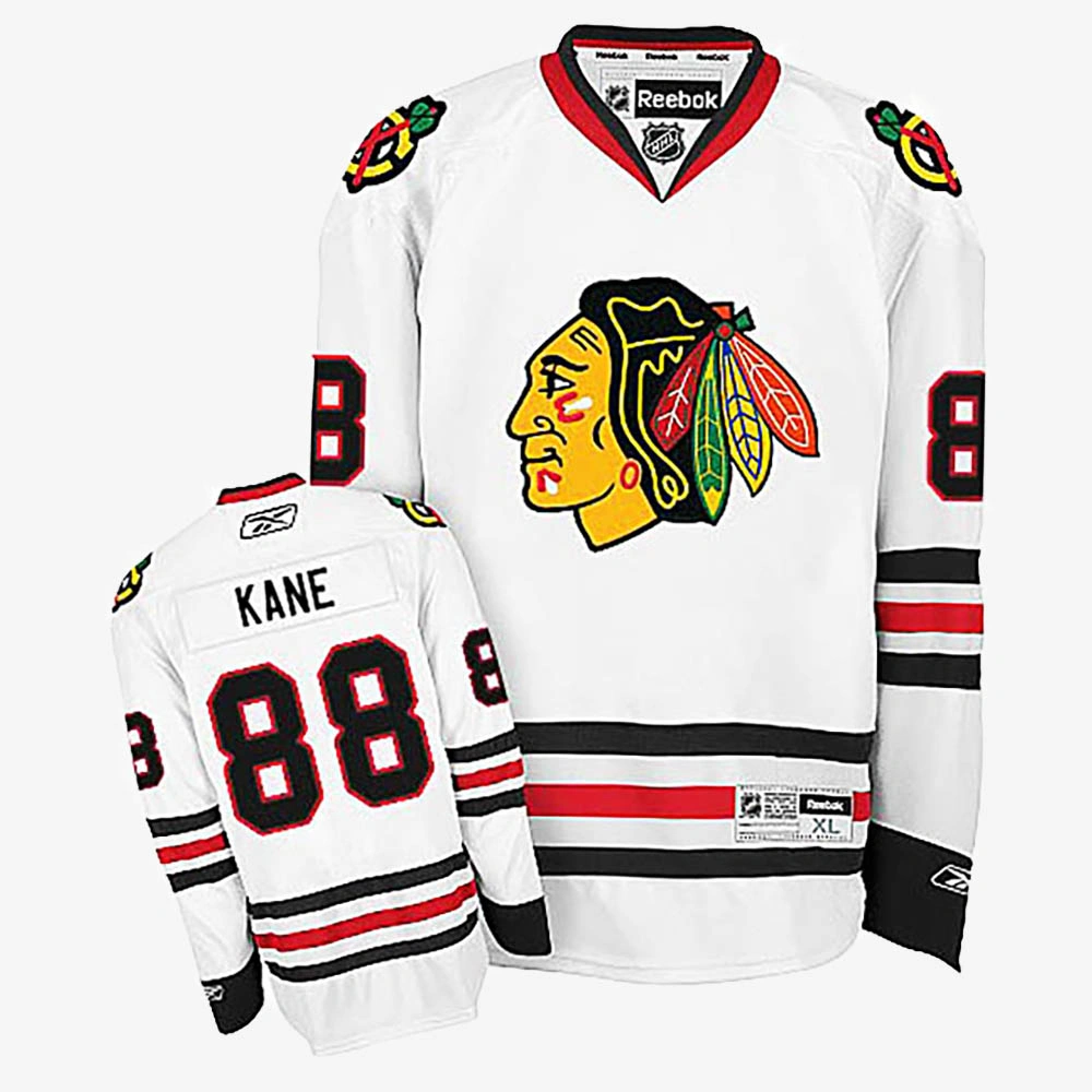 Women's Patrick Kane Chicago Blackhawks White Away Jersey