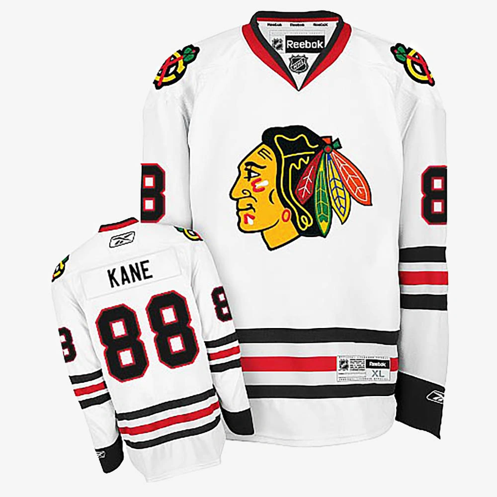 Women's Patrick Kane Chicago Blackhawks White Away Jersey