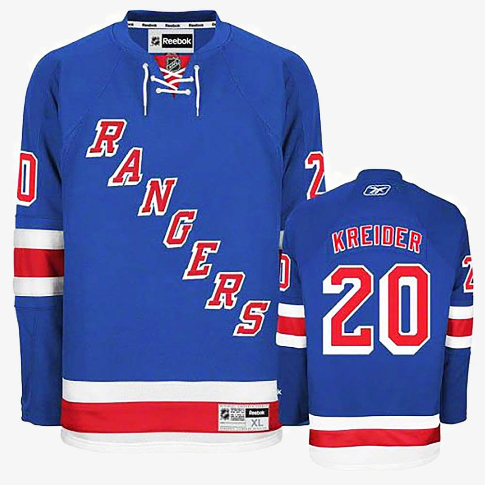 Women's Chris Kreider New York Rangers Royal Blue Home Jersey