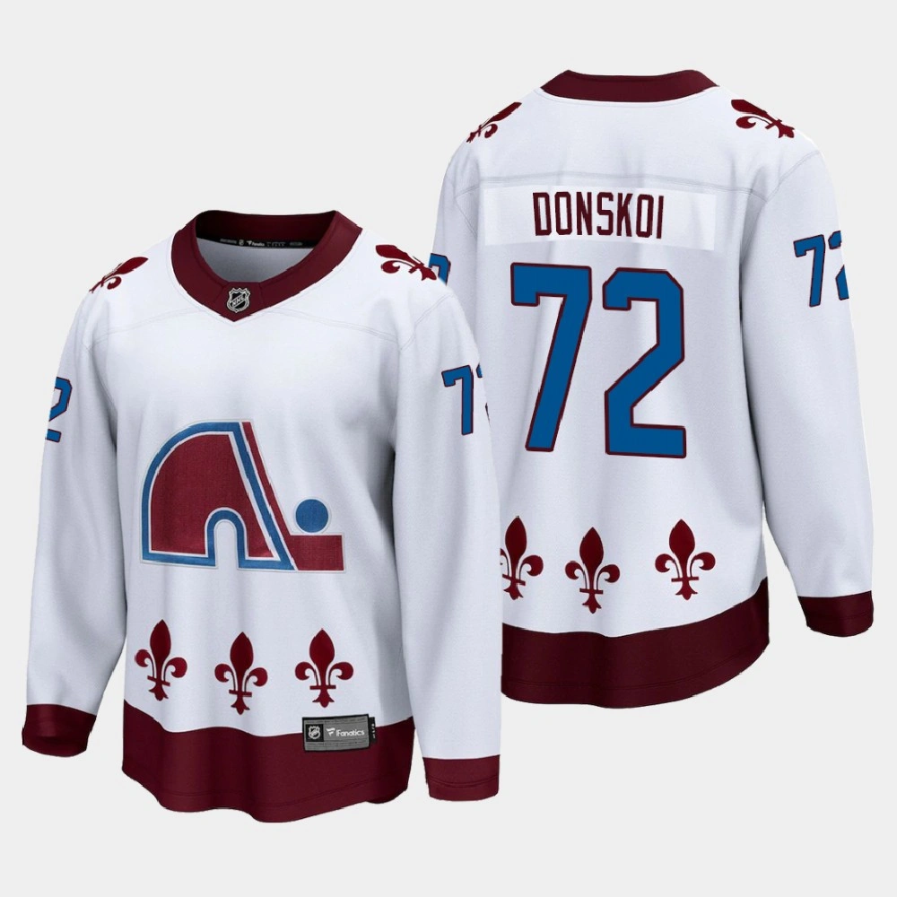 Women's Colorado Avalanche Joonas Donskoi #72 Special Edition 2021 Breakaway White Jersey Women's Colorado Avalanche Joonas Donskoi #72 Special Edition 2021 Breakaway White Jersey