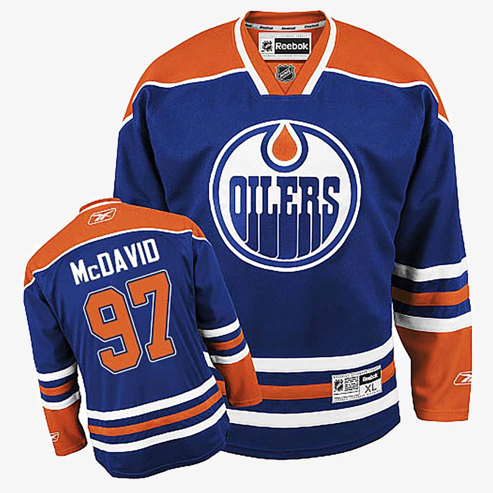 Connor McDavid Edmonton Oilers Royal Blue Home Jersey