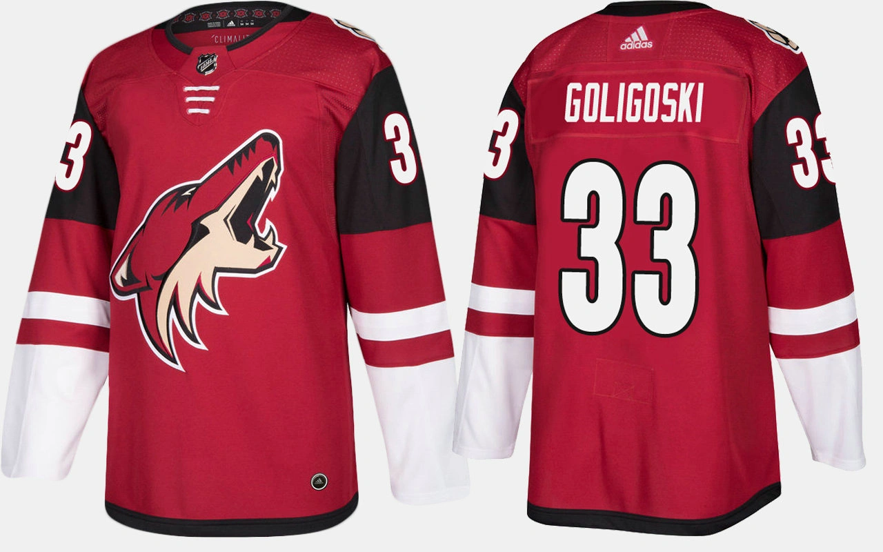 Arizona Coyotes #33 Alex Goligoski Home Red Jersey Arizona Coyotes #33 Alex Goligoski Home Red Jersey