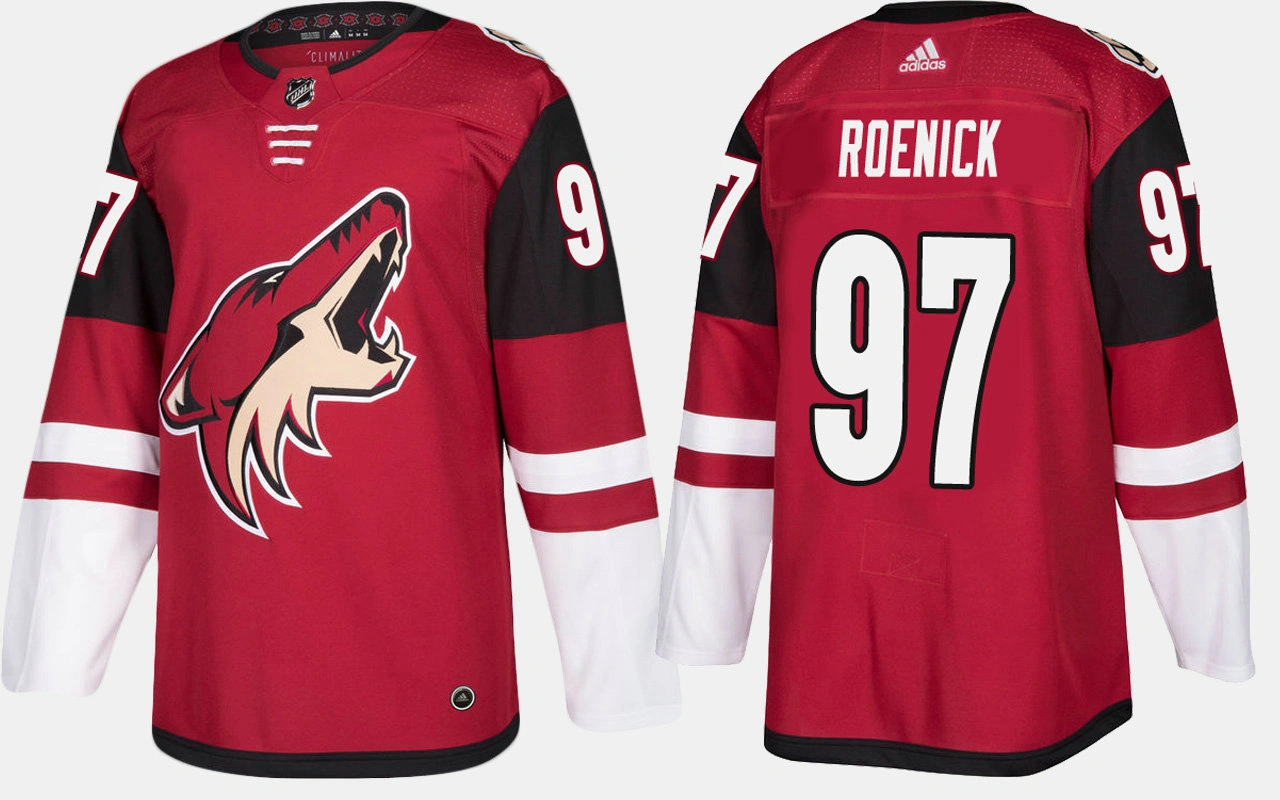 Arizona Coyotes #97 Retired Jeremy Roenick Home Red Jersey