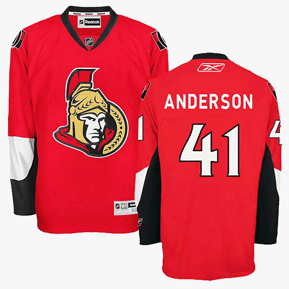 Craig Anderson Ottawa Senators Red Home Jersey