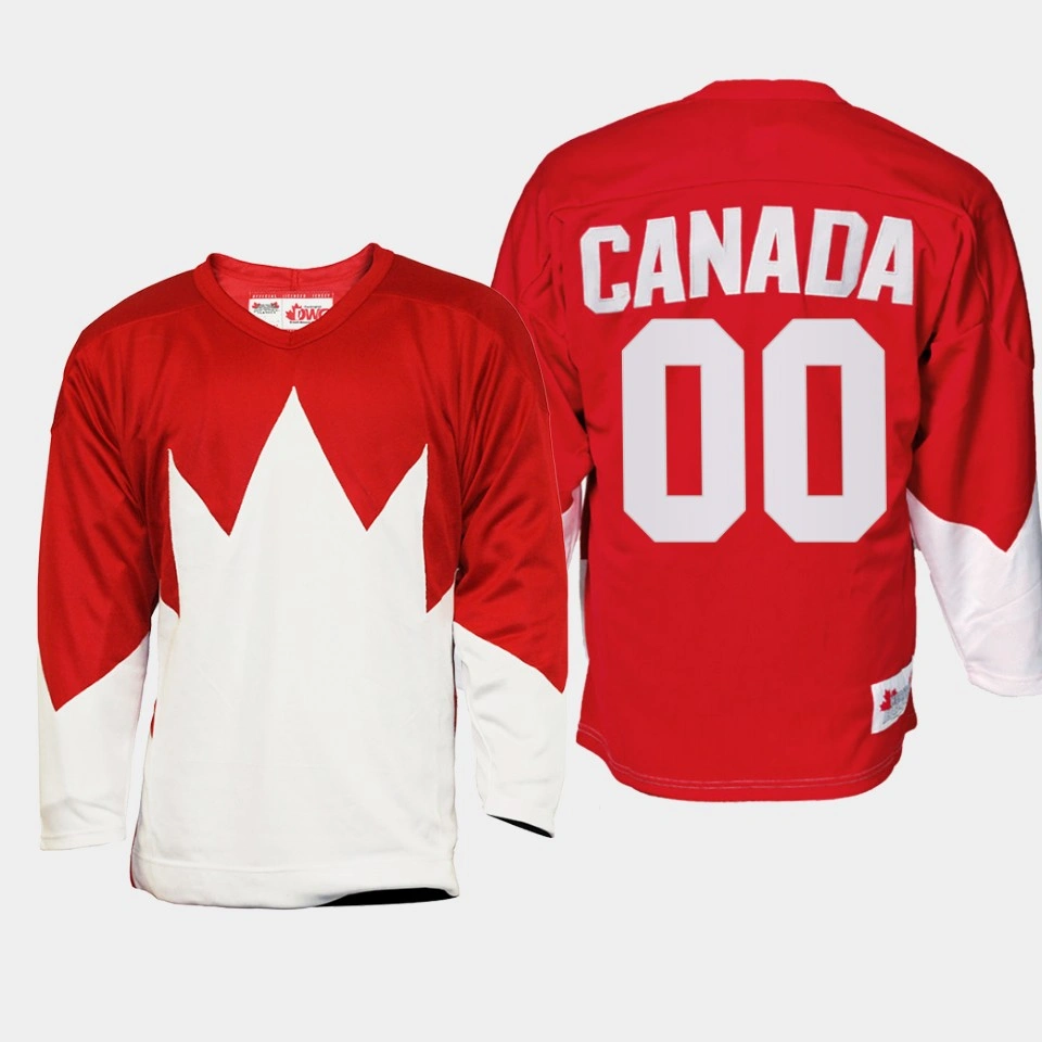 Custom #00 Canada Hockey Summit Series Replica Red Jersey Custom #00 Canada Hockey Summit Series Replica Red Jersey