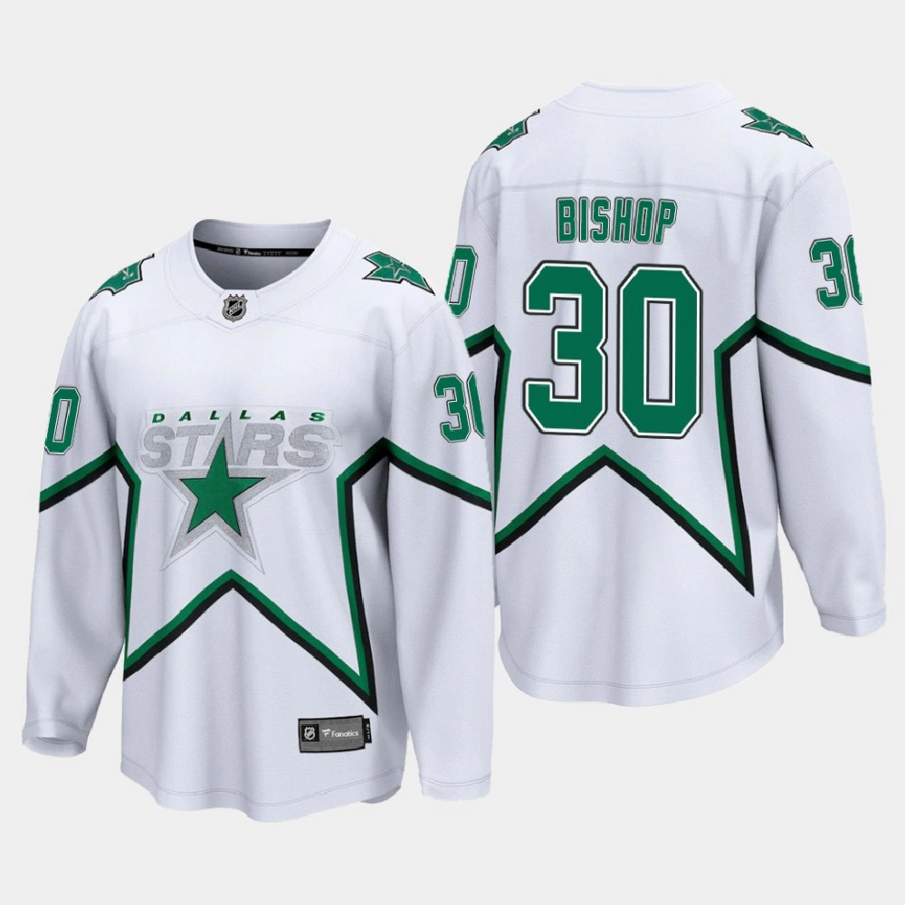 Women's Dallas Stars Ben Bishop #30 Special Edition 2021 White Jersey