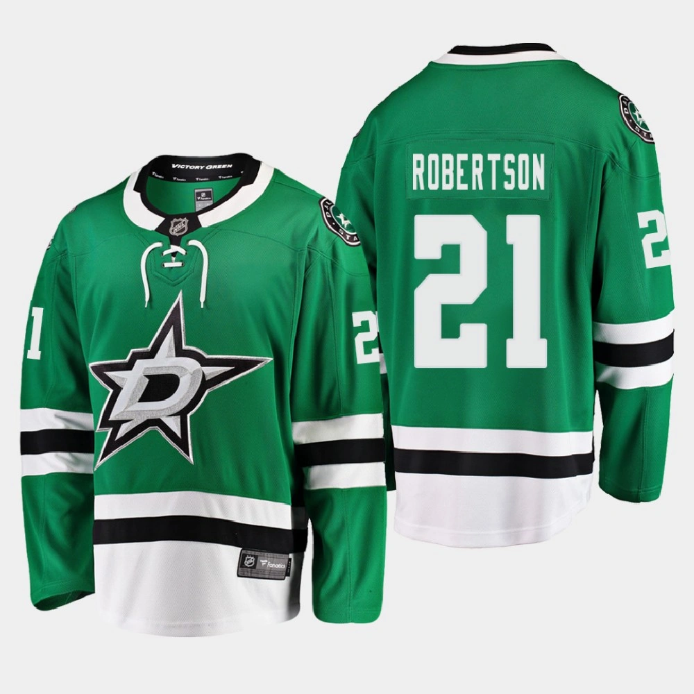 Women's Dallas Stars Jason Robertson #21 Home 2021 Green Jersey Women's Dallas Stars Jason Robertson #21 Home 2021 Green Jersey