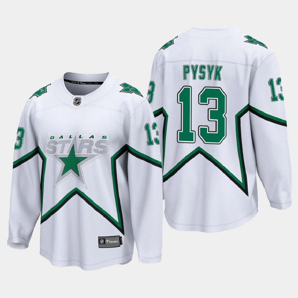 Women's Dallas Stars Mark Pysyk #13 Special Edition 2021 White Jersey