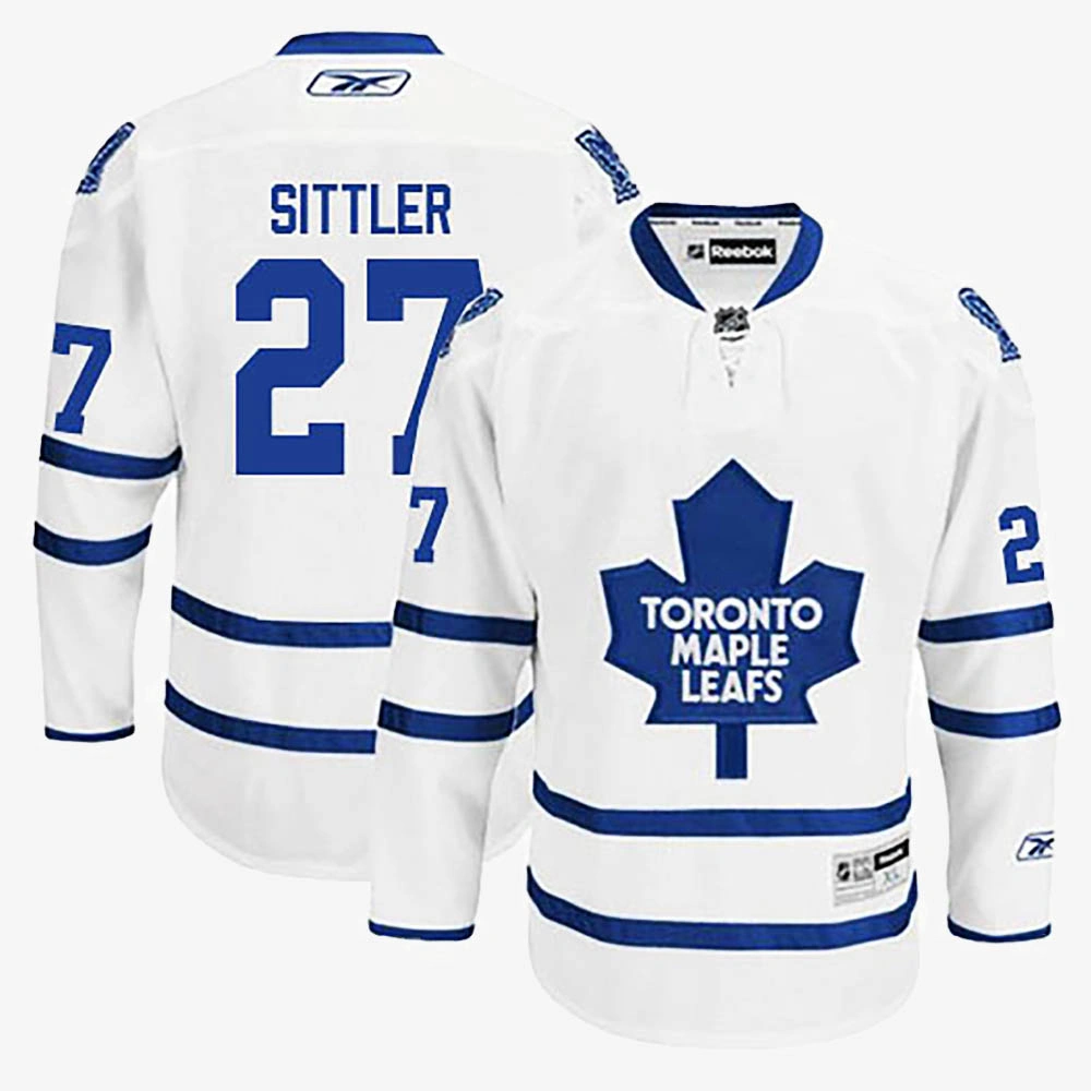 Women's Darryl Sittler Toronto Maple Leafs White Away Jersey