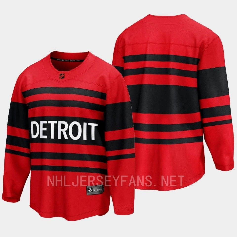 Detroit Red Wings Blank 2022 Special Edition 2.0 Red # Jersey Breakaway Detroit Red Wings Blank 2022 Special Edition 2.0 Red # Jersey Breakaway