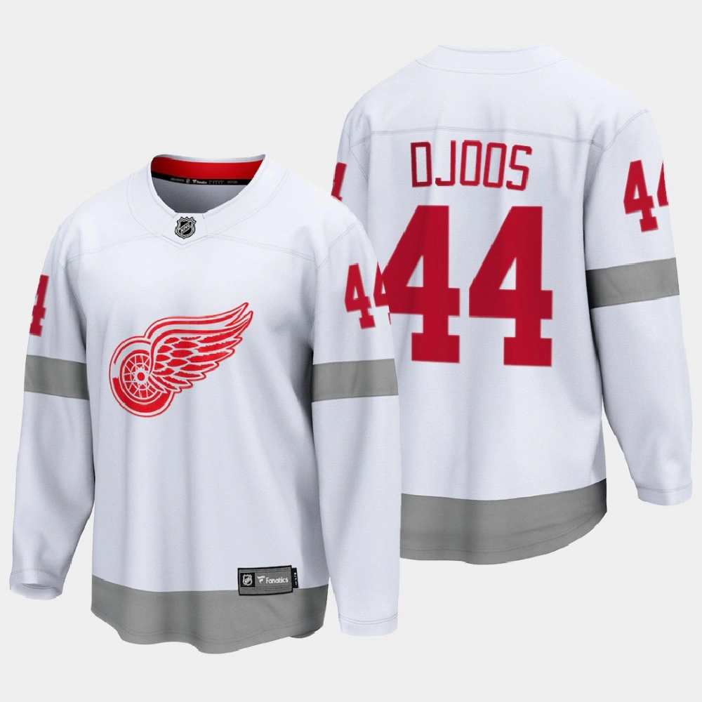 Women's Detroit Red Wings Christian Djoos #44 Special Edition 2021 White Jersey