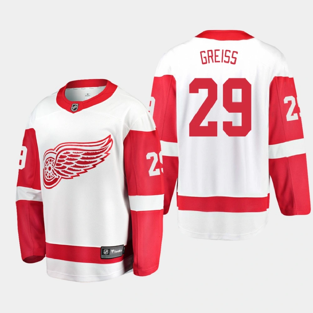 Women's Detroit Red Wings Thomas Greiss #29 Away 2020-21 Breakaway Player White Jersey Women's Detroit Red Wings Thomas Greiss #29 Away 2020-21 Breakaway Player White Jersey