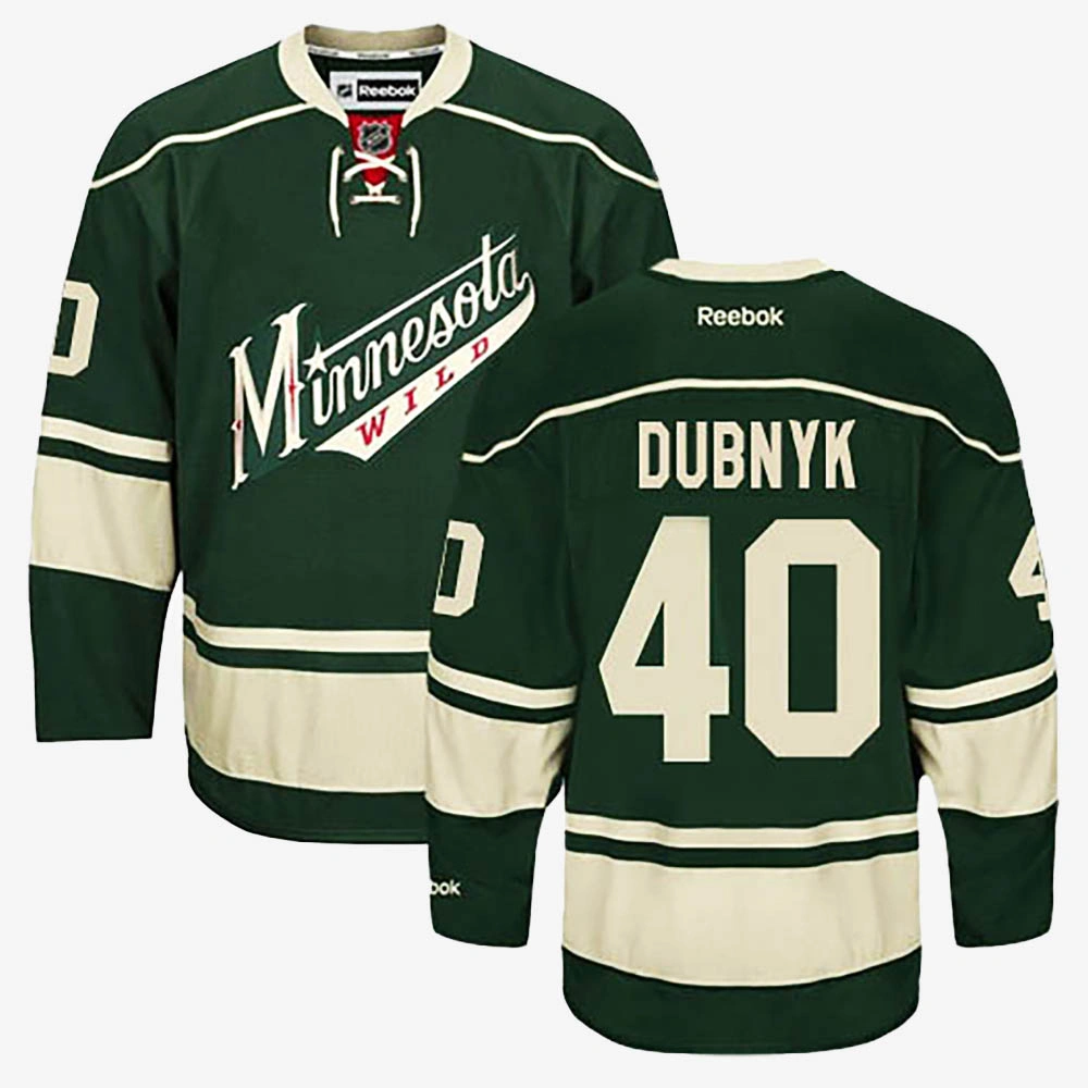 Women's Devan Dubnyk Minnesota Wild Green Alternate Jersey