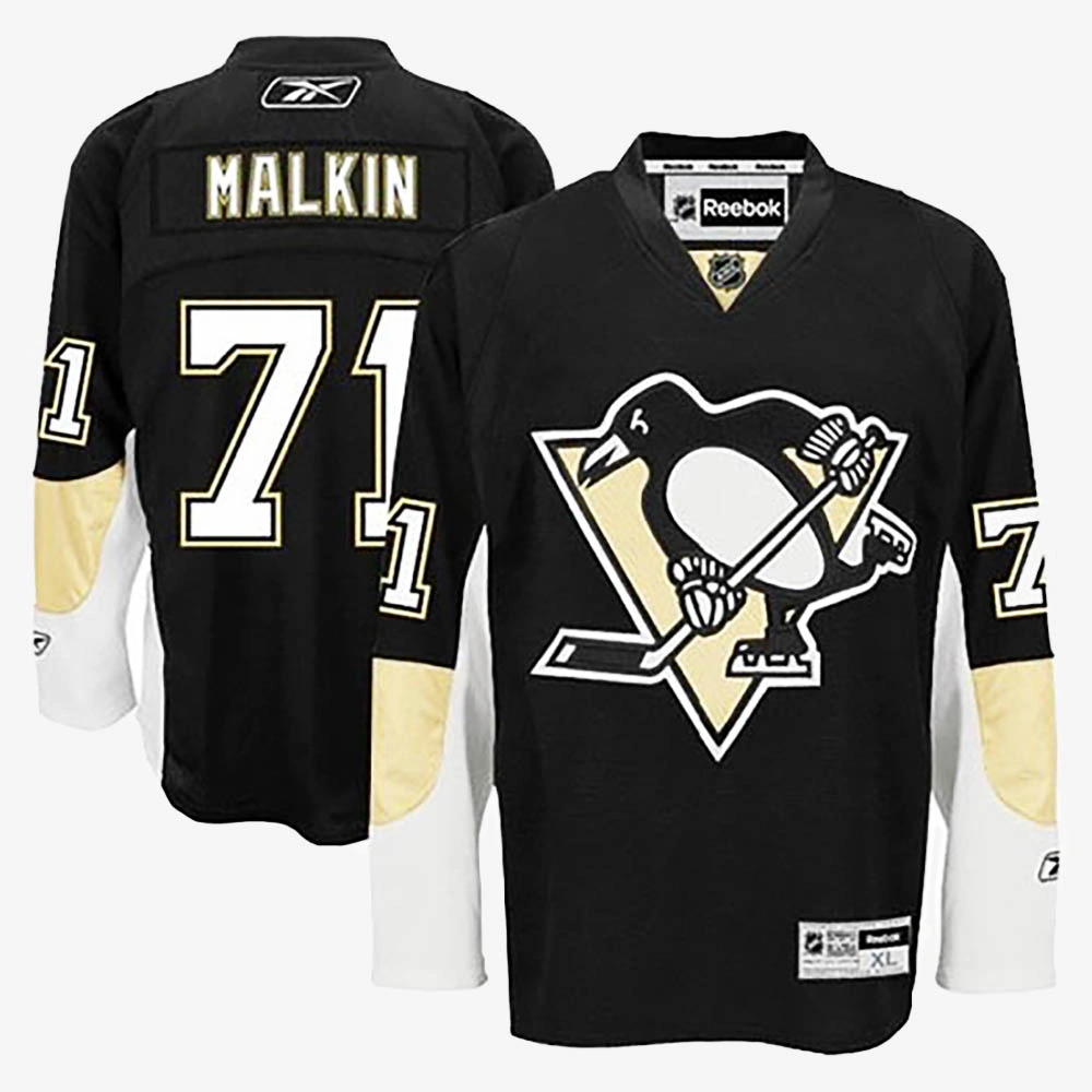 Youth Evgeni Malkin Pittsburgh Penguins Black Home Jersey