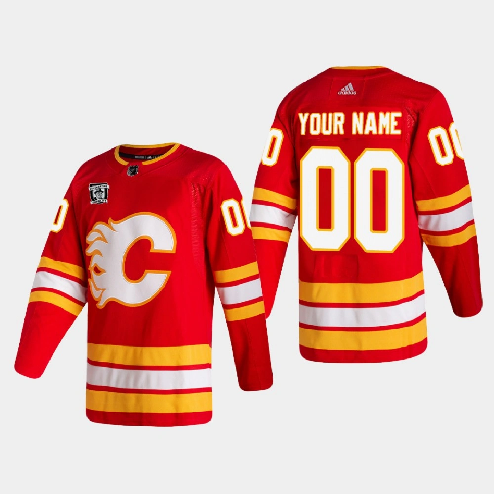 Calgary Flames 2021 Honor Willie O'Ree Celebrate Equality MLK Jr. Day Red Jersey Calgary Flames 2021 Honor Willie O'Ree Celebrate Equality MLK Jr. Day Red Jersey