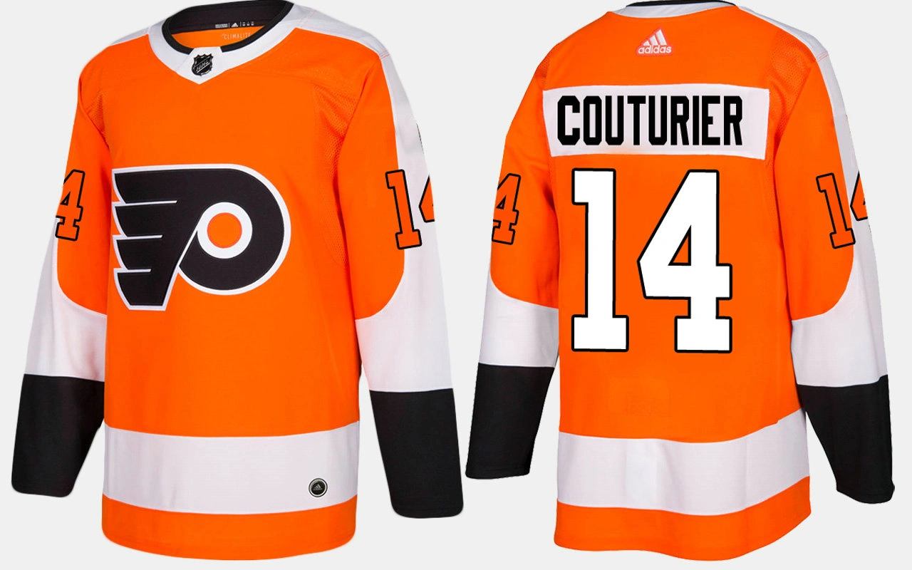 Youth Philadelphia Flyers #14 Sean Couturier Home Orange Jersey Youth Philadelphia Flyers #14 Sean Couturier Home Orange Jersey