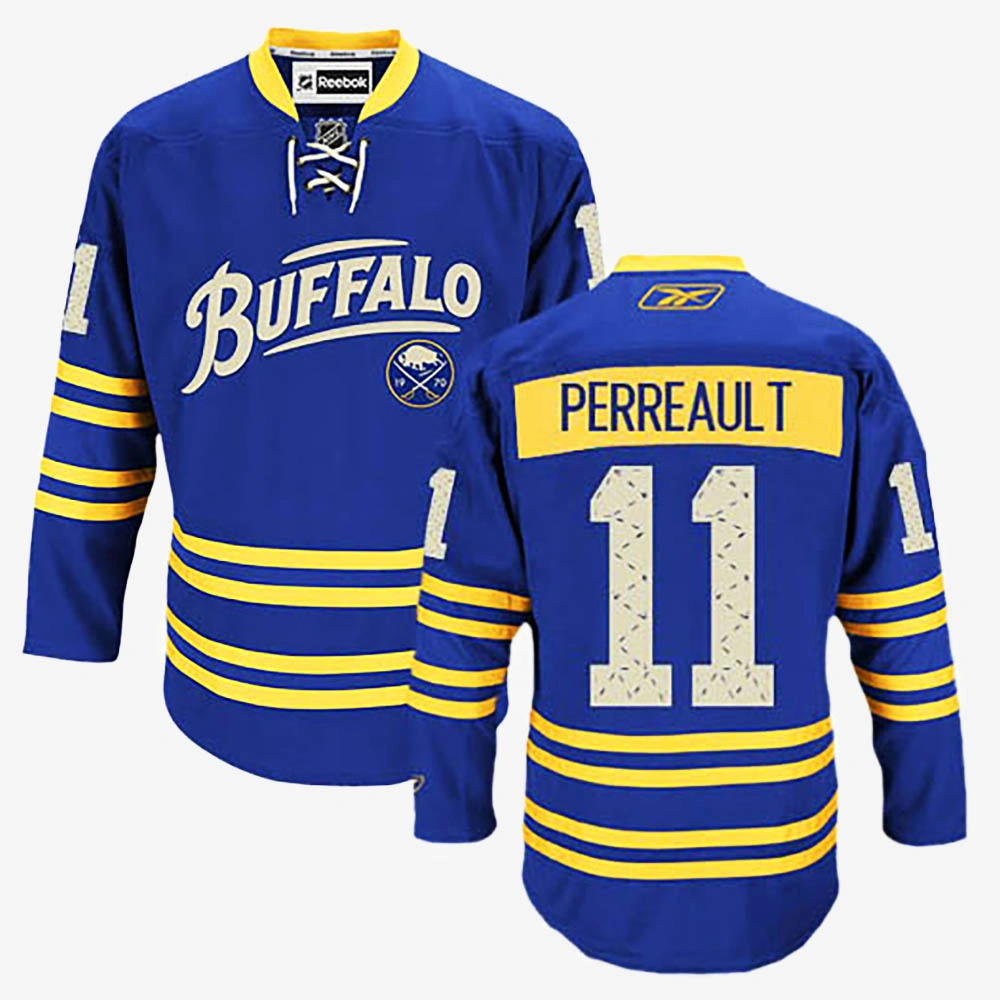 Gilbert Perreault Buffalo Sabres Royal Blue Alternate Jersey Gilbert Perreault Buffalo Sabres Royal Blue Alternate Jersey