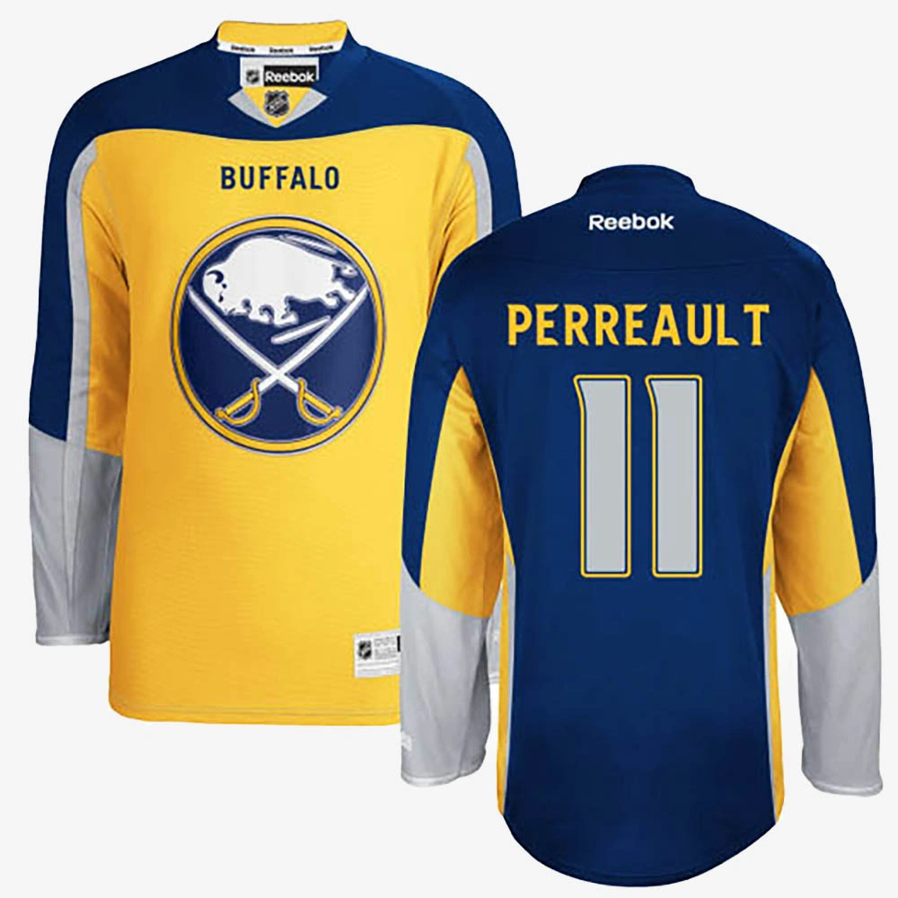 Gilbert Perreault Buffalo Sabres Gold Alternate Jersey Gilbert Perreault Buffalo Sabres Gold Alternate Jersey