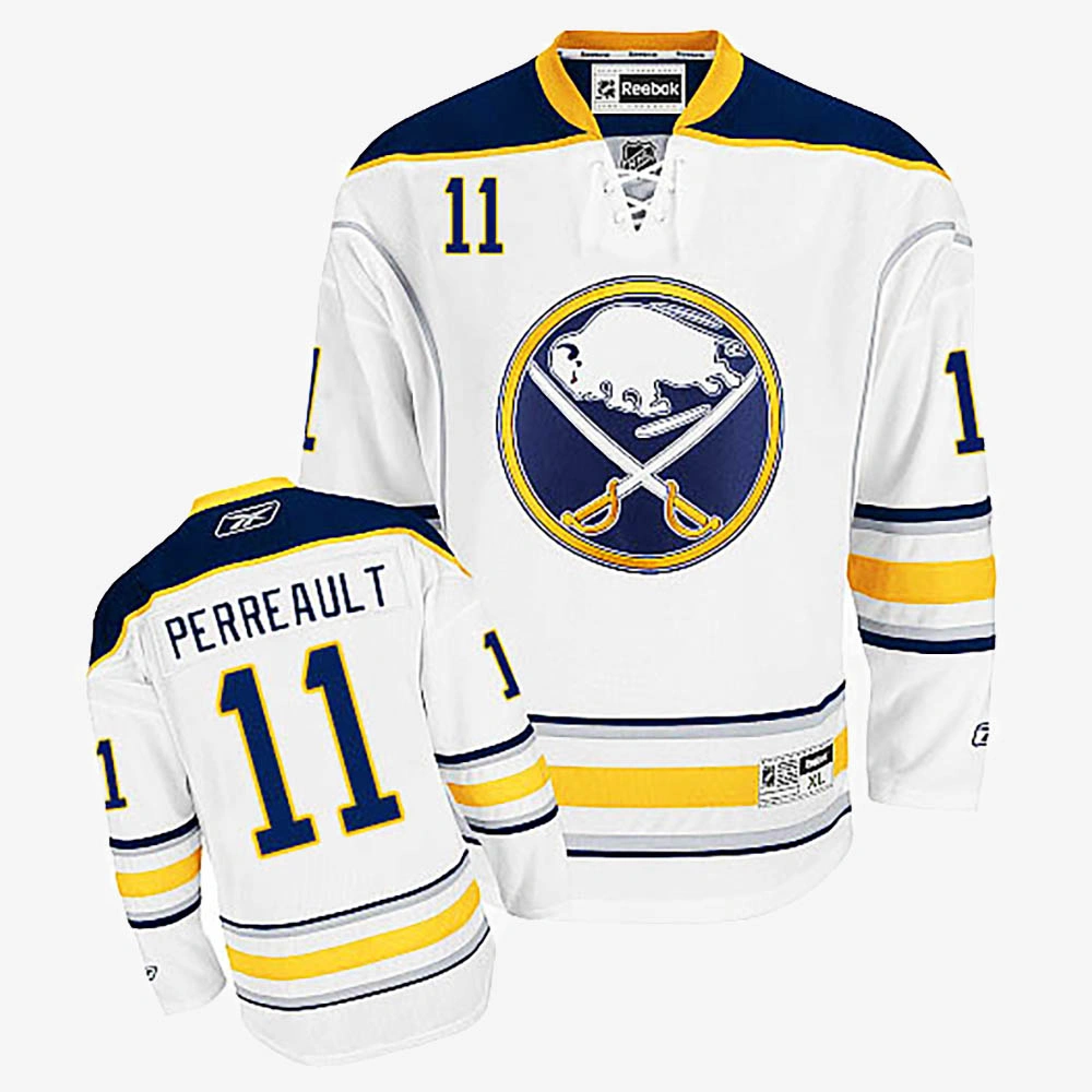 Gilbert Perreault Buffalo Sabres White Away Jersey