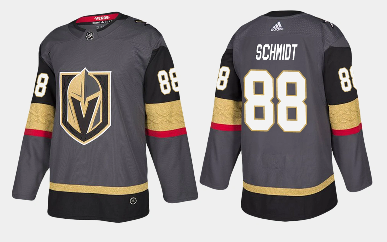 Vegas Golden Knights #88 Nate Schmidt Home Black Jersey