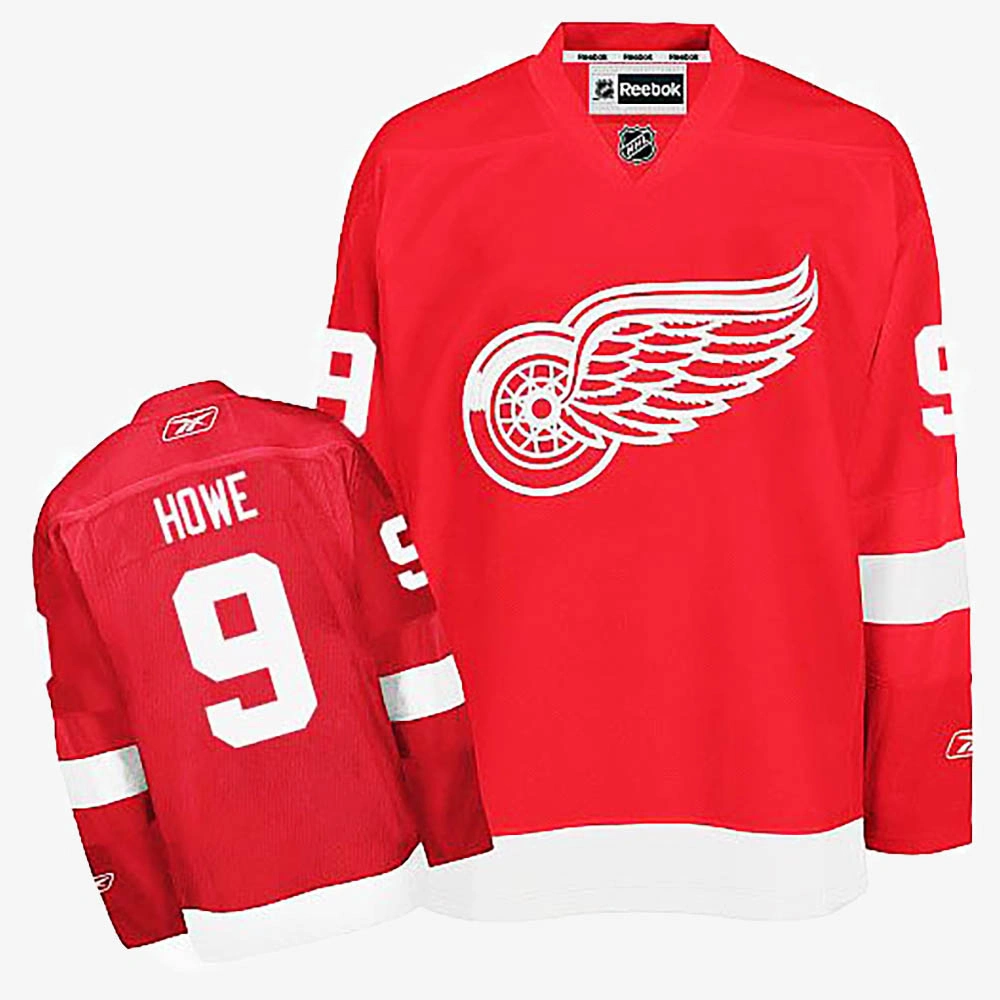 Gordie Howe Detroit Red Wings Red Home Jersey