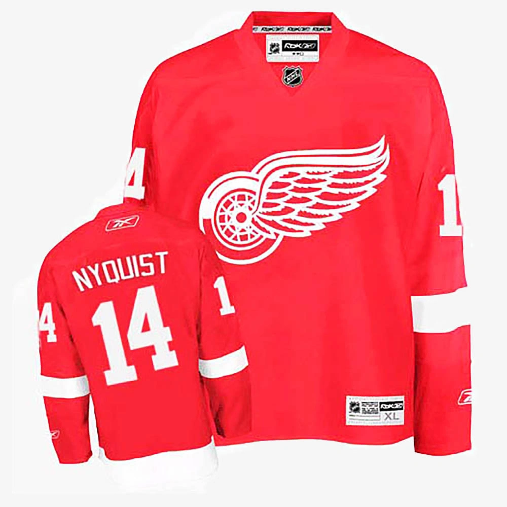 Gustav Nyquist Detroit Red Wings Red Home Jersey
