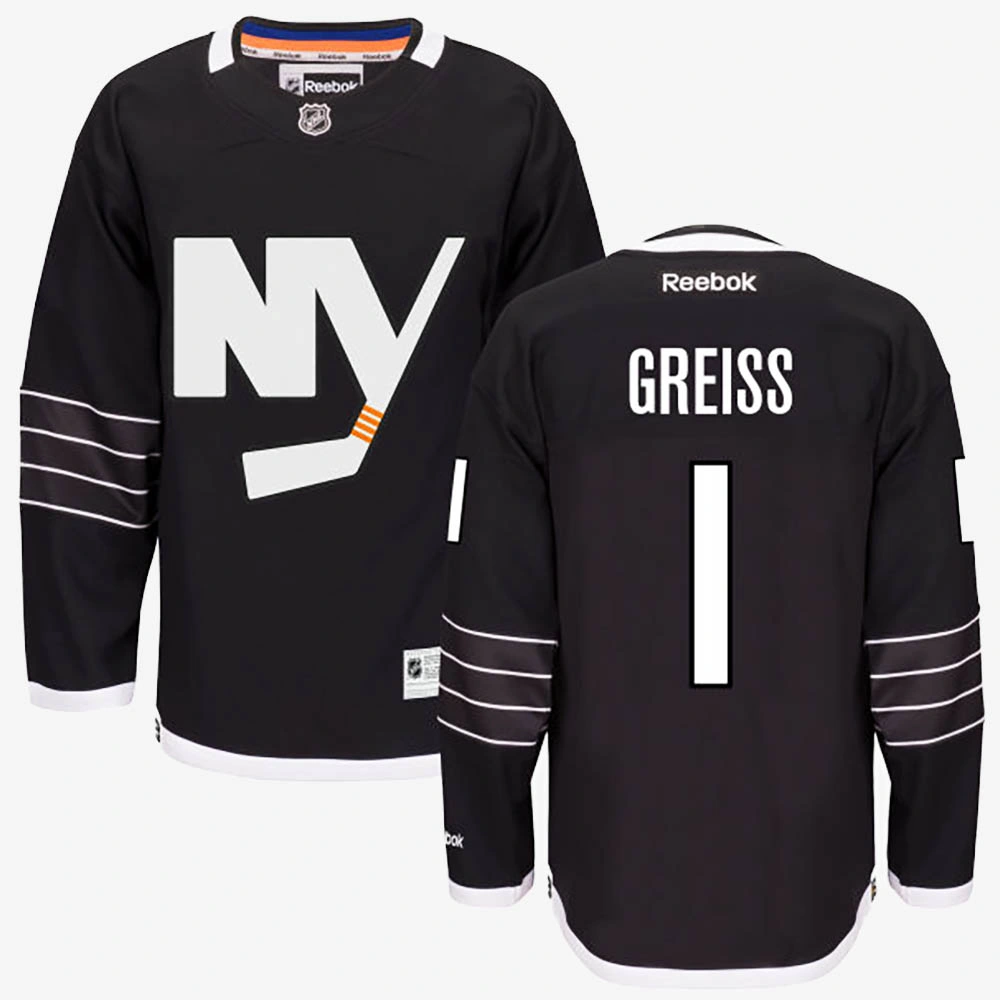Thomas Greiss New York Islanders Black Alternate Jersey