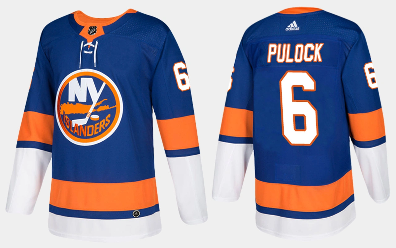 New York Islanders #6 Ryan Pulock Home Blue Jersey