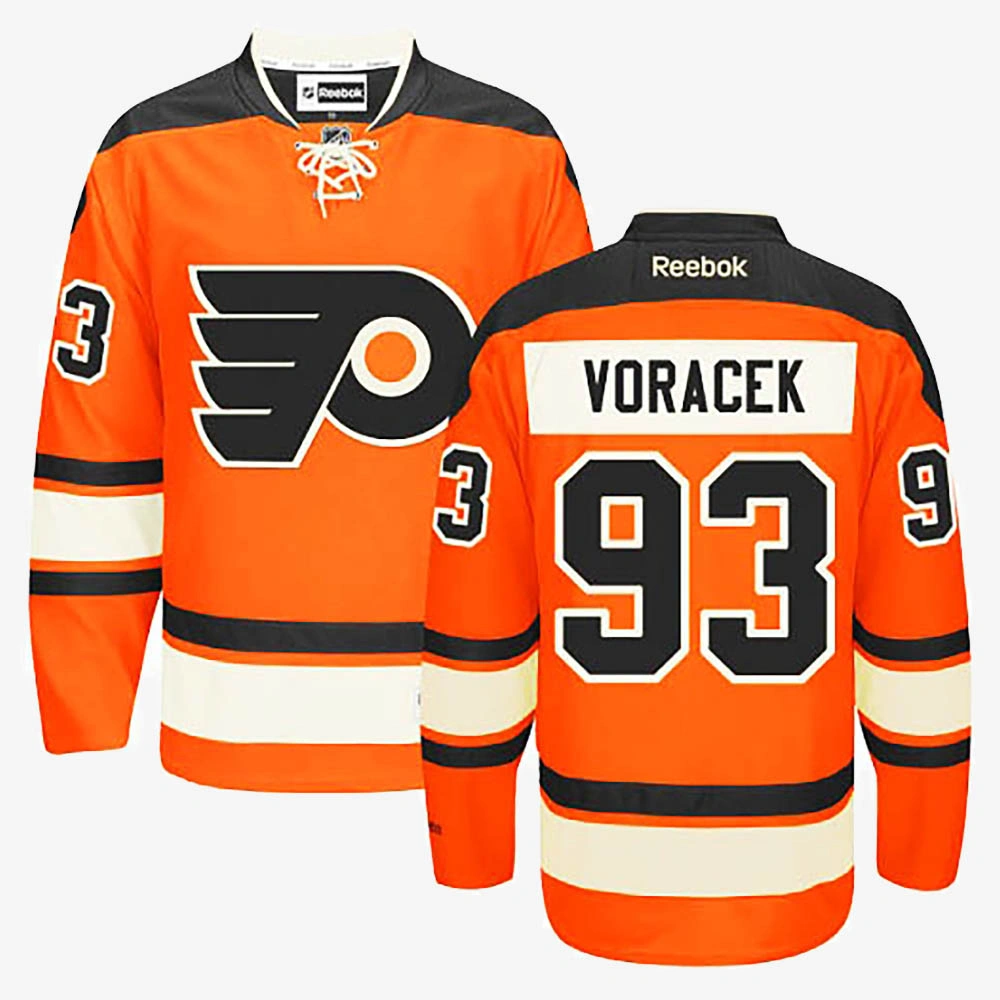 Jakub Voracek Philadelphia Flyers Orange Alternate Jersey Jakub Voracek Philadelphia Flyers Orange Alternate Jersey