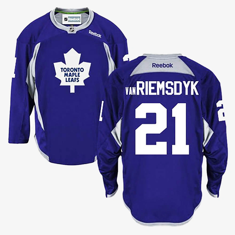 James Van Riemsdyk Toronto Maple Leafs Purple Practice Jersey