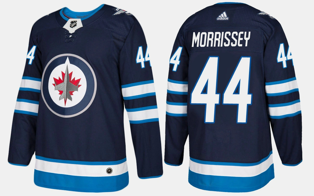 Winnipeg Jets #44 Josh Morrissey Home Navy Jersey