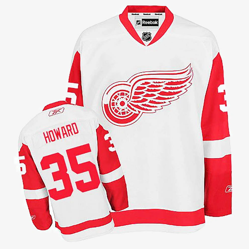 Women's Jimmy Howard Detroit Red Wings White Away Jersey