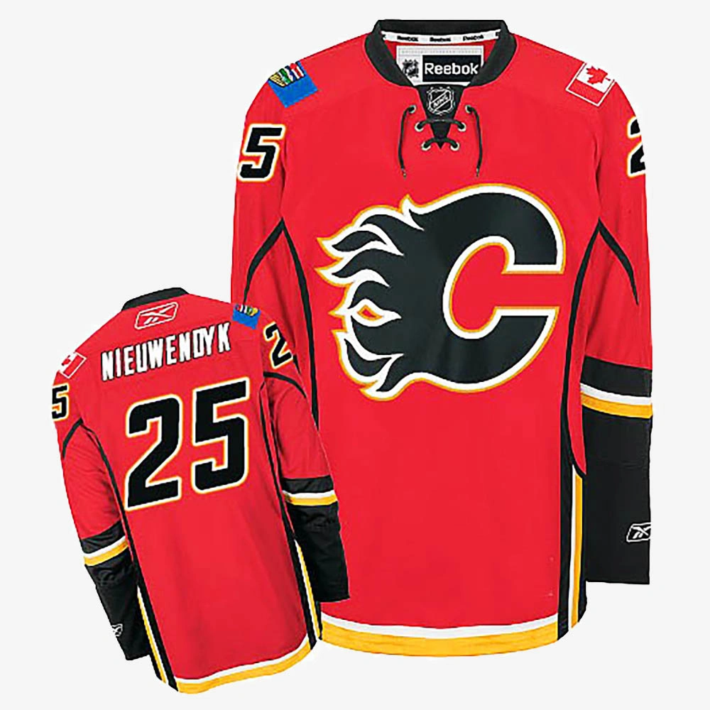 Joe Nieuwendyk Calgary Flames Red Home Jersey