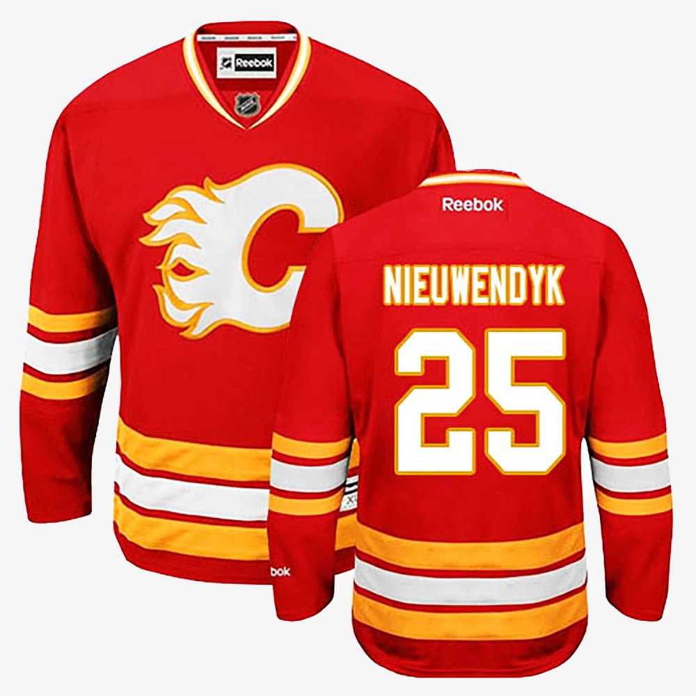 Joe Nieuwendyk Calgary Flames Red Alternate Jersey