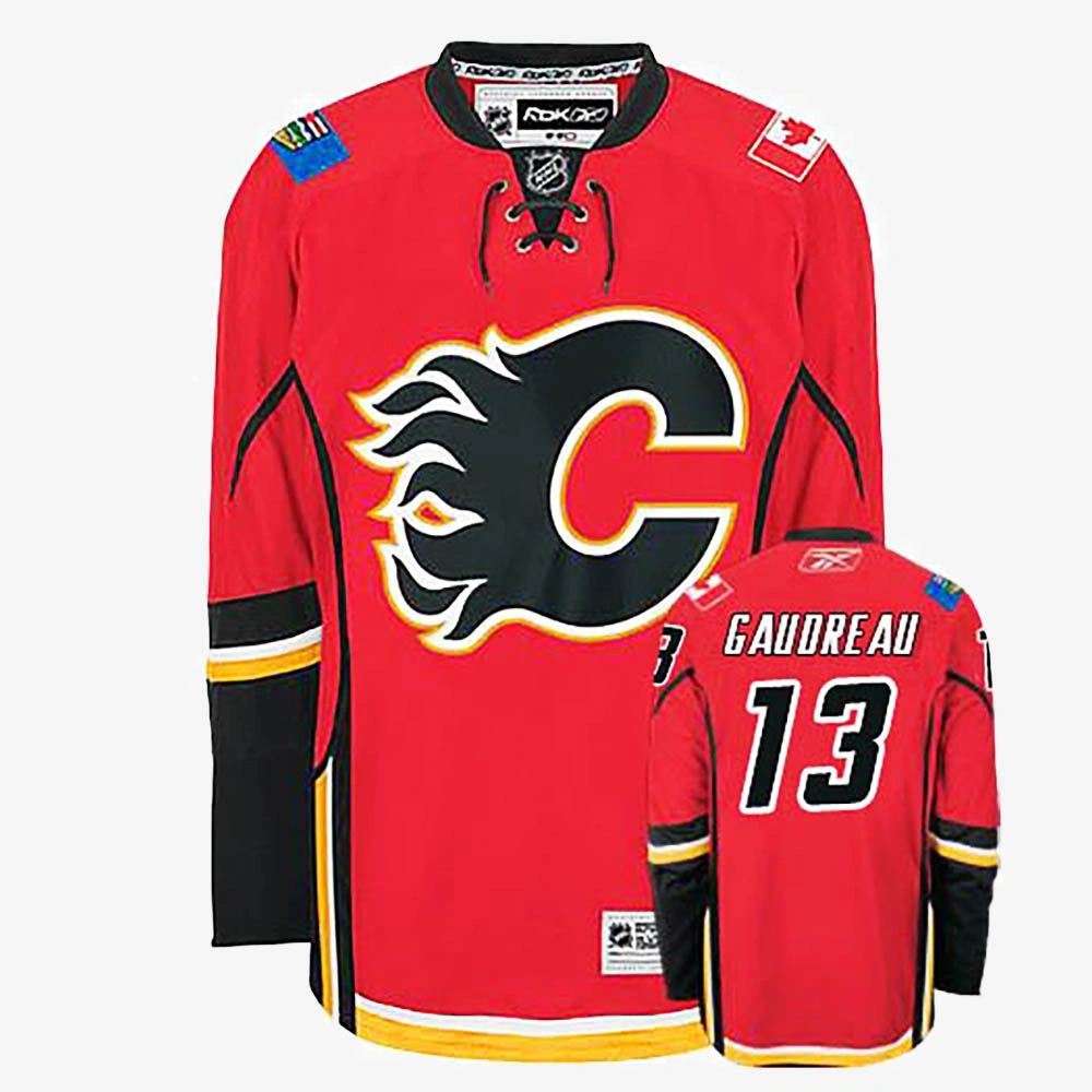 Johnny Gaudreau Calgary Flames Red Home Jersey