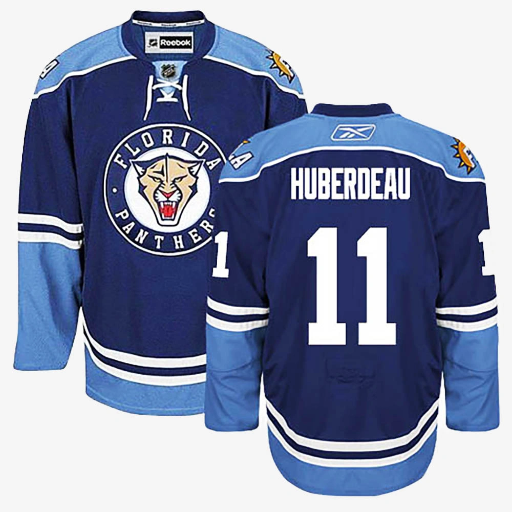 Youth Jonathan Huberdeau Florida Panthers Navy Blue Alternate Jersey