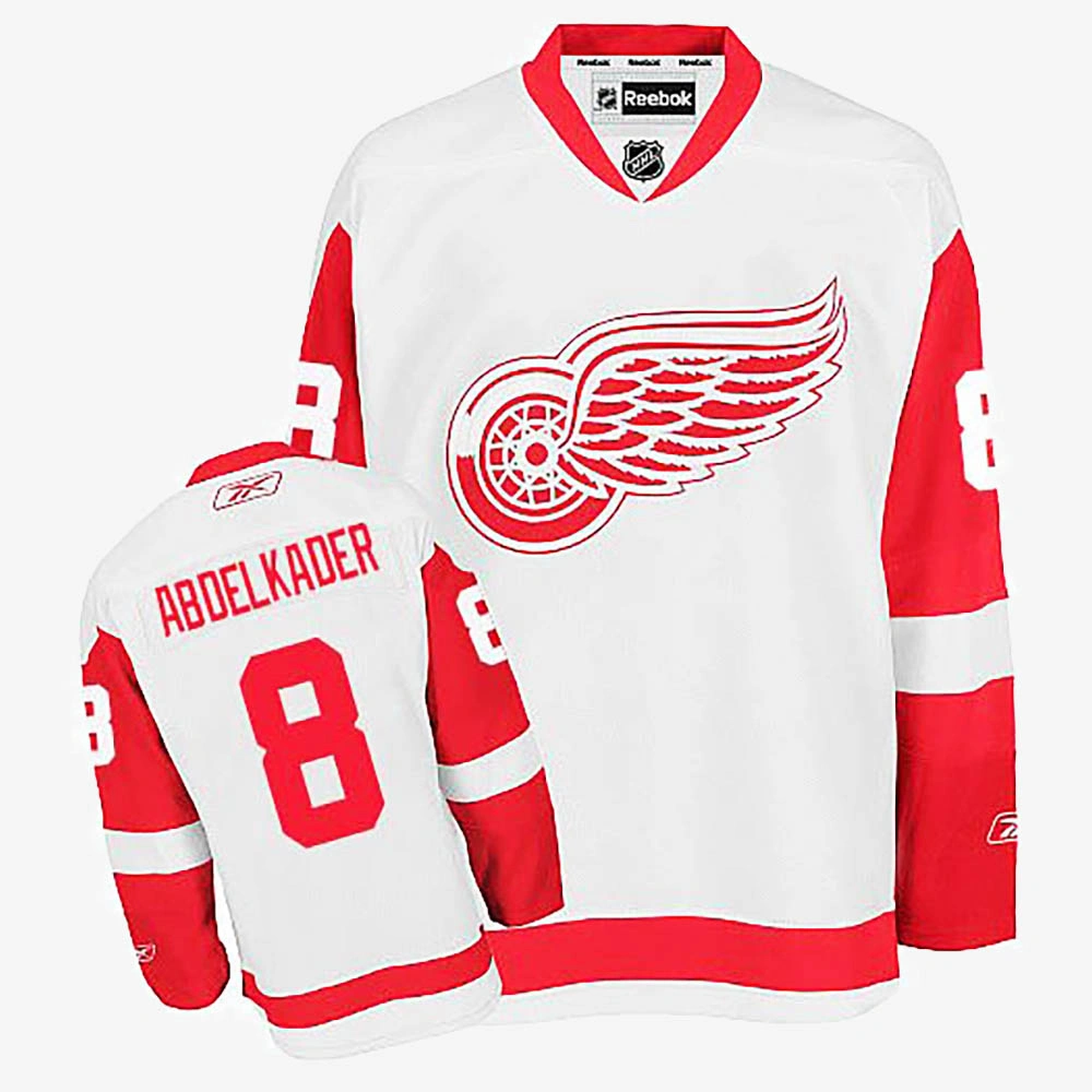 Women's Justin Abdelkader Detroit Red Wings White Away Jersey